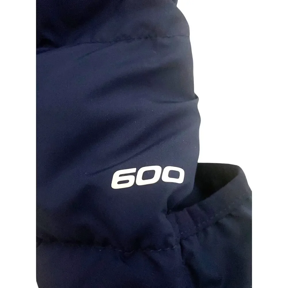 The North Face Baby North Down Fleece Summit Navy Puffer Jacket 3-6M NWT